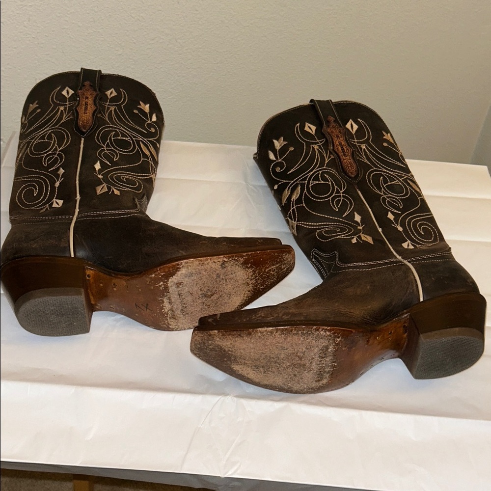 Women’s El General Western Cowboy Boots. - Picture 5 of 5